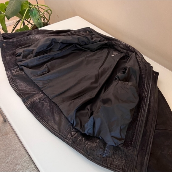 Vintage Soft Leather Jacket- Sz. Lg - Picture 15 of 15